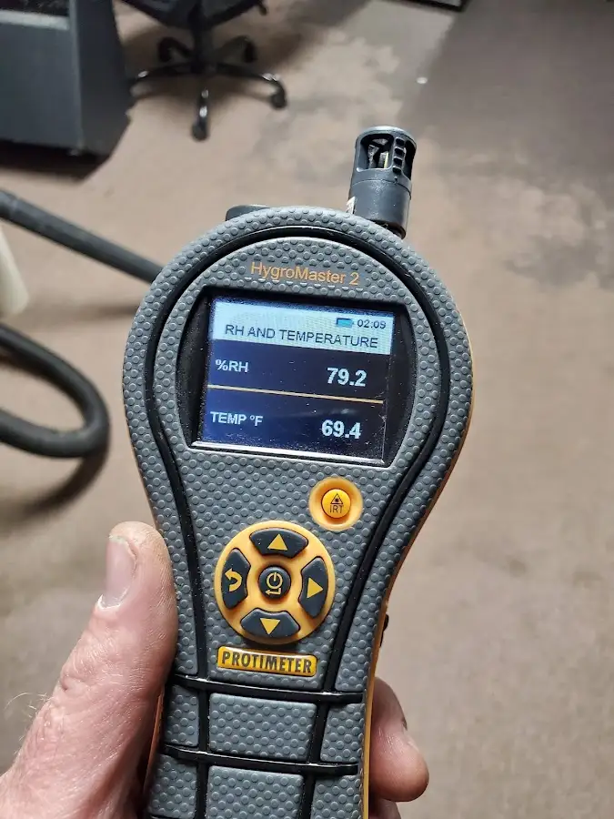 Moisture meter humidity assessment for Mold Remediation & Removal in Liberty Lake